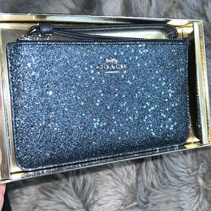 COACH Glitter Clutch